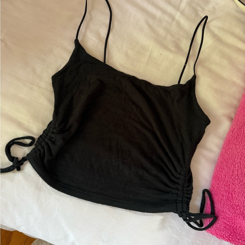 PacSun Black Drawstring Camisole